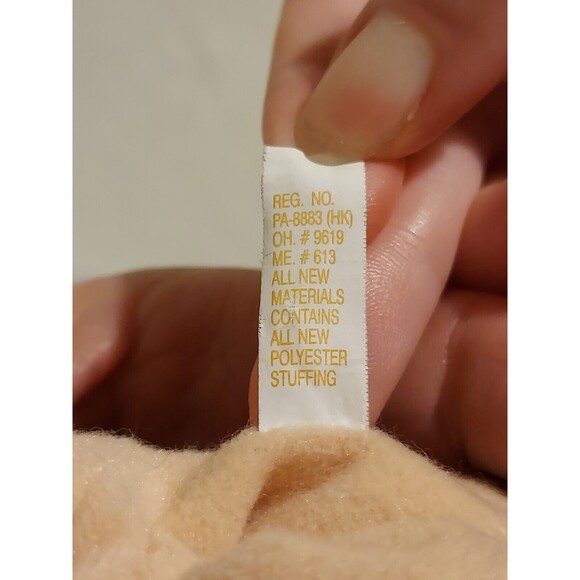 Folkmanis African Giraffe Mini Stuffed Animal Plush Finger Puppet Retired - Picture 6 of 11